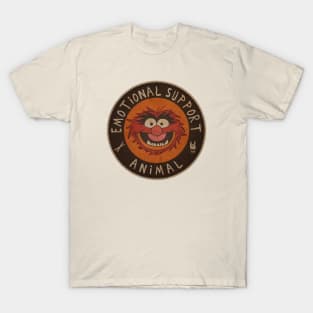 vintage 70s muppets emotional support animal T-Shirt